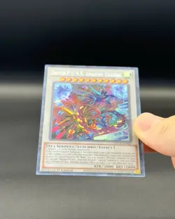 Yugioh! Ukiyoe-P.U.N.K. Amazing Dragon - GRCR-EN008 - Collector's Rare - 1st Ed - Image 3