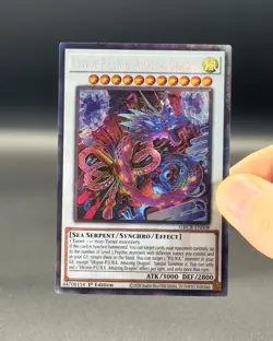 Yugioh! Ukiyoe-P.U.N.K. Amazing Dragon - GRCR-EN008 - Collector's Rare - 1st Ed - Image 4
