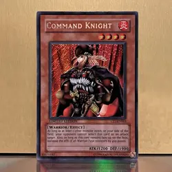 YuGiOh • Command Knight • CT1-EN003 • Prismatic Secret Rare Limited Edition • LP - Image 1
