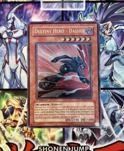 Yugioh - Destiny Hero - Dasher - POTD-EN017 - Ultimate Rare - 1st Edition - Image 1