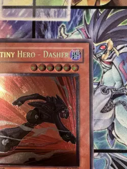 Yugioh - Destiny Hero - Dasher - POTD-EN017 - Ultimate Rare - 1st Edition - Image 2