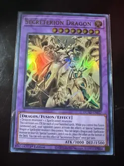 LP Secreterion Dragon DUAD-EN037 Duelist's Advance 1st Edition Yugioh! - Image 1