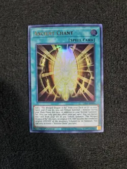 Ancient Chant LED7-EN004 1st Ultra Rare NM Yugioh Card - Image 1