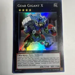 Gear Gigant X - CT10-EN017 - Limited Edition - Super Rare - Yugioh NM - Image 1