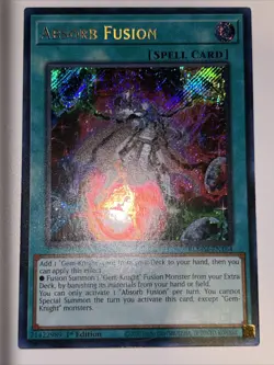 Yugioh! Absorb Fusion - BLMM-EN164 - Secret Rare - 1st Edition Near Mint, Englis - Image 1