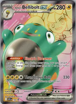 Iono's Bellibolt ex Promo SV: Scarlet & Violet Promo Cards 194 NM - Image 1