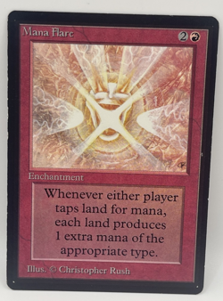 RARE MAGIC THE GATHERING MANNA FLARE BETA CARD STORED CAREFULLY SINCE 1993 - Image 1