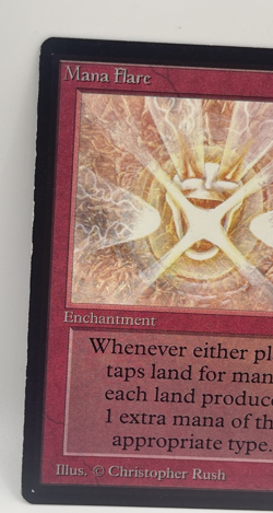 RARE MAGIC THE GATHERING MANNA FLARE BETA CARD STORED CAREFULLY SINCE 1993 - Image 2