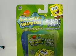 2003 Upper Deck Spongebob Trading Card Game Aquatic Amigos Booster Pack 1st Edit - Image 3