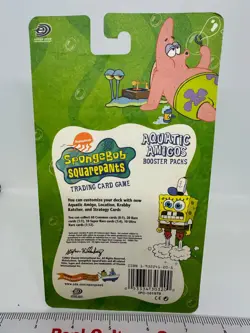 2003 Upper Deck Spongebob Trading Card Game Aquatic Amigos Booster Pack 1st Edit - Image 5
