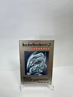 BLUE-EYES WHITE DRAGON Metal Card-Collectible Gift Display！ - Image 1