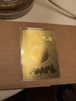 Pokemon Gold Foil Fan Art Card PIKACHU VMAX Gigantamax 310HP NM-M - Image 2