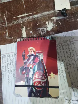 Ultra Pro Fallout Nuka Cola Alcove Flip Card Deck Box & Note Pad Magic MTG - Image 2