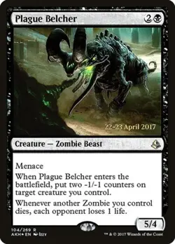 Plague Belcher -Foil Light Play MTG Promos: Prerelease Cards - Image 1