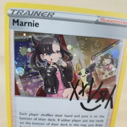 SWIRL WHOLE FULL GALAXY NM Marnie SWSH120 SWSH: Sword & Shield Promo Cards Holo - Image 2