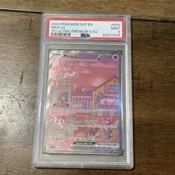 PSA 9 Mew ex SVP 053 151 Set Black Star Promo MINT Graded Pokemon Card TCG - Image 1