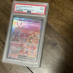 PSA 9 Mew ex SVP 053 151 Set Black Star Promo MINT Graded Pokemon Card TCG - Image 5