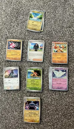 Pokemon Card Bulk Lot 130+ HOLO/REVERSE HOLO ONLY + 1 EX/GX/VMAX/V/RAD RARE - Image 5