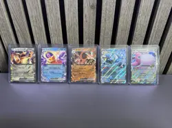 Pokemon TCG | Scarlet & Violet 151 Ex Half Art Card Bundle X5 - Image 1