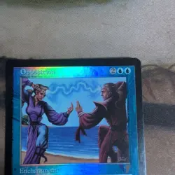 Magic The Gathering Conflict Opposition 7th Foil Card Used - Image 2