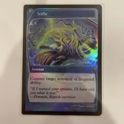 Mtg Stifle Foil Future Sight Card Rarity Rare Magic The Gathering - Image 1