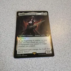 Magic The Gathering Ff Faithful General Beatrix English Foil Card - Image 1