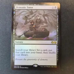 MTG Devils Teacher Uma Foil English Version Card Collectible Used - Image 1