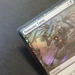 MTG Devils Teacher Uma Foil English Version Card Collectible Used - Image 3