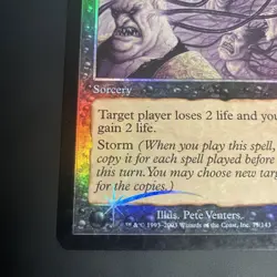 Foil Tendrils of Agony SCG Black U Collectible Card Factory Sealed - Image 4