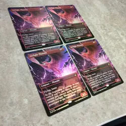 MTG English Foil Phoenix of Solitary Light Set 4 Card Magic Card Game - Image 2
