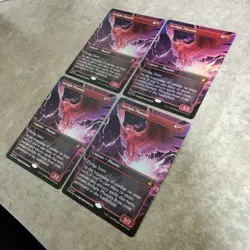 MTG English Foil Phoenix of Solitary Light Set 4 Card Magic Card Game - Image 3
