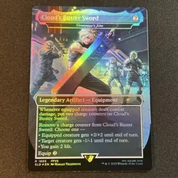 Umezawa's Jitte Foil Cloud Buster Sword Secret Lair Magic the Gathering Card - Image 1