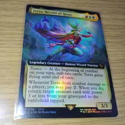 Tina Girl With Magical Powers English Extended Foil Card Play Condition - Image 1