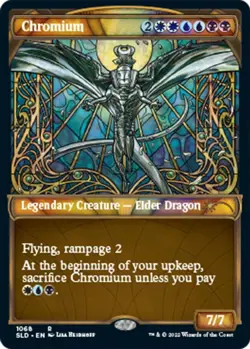 Dominaria United Stained Glass Foil Magic The Gathering Card English Rare - Image 5