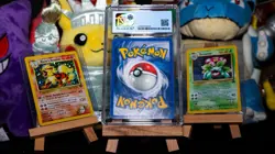 Pokemon TCG Blastoise Holo Rare Card 2/130 CGC 5.5 Base Set 2000 - Image 2