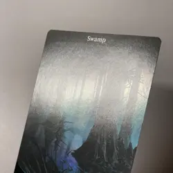 MTG USST Unstable Foil Swamp English Card Rare Trading Card - Image 2