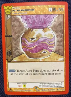 MetaZoo CCG Pot of Stagnation Native: First Edition 033/174 Non Holo Card NM - Image 1