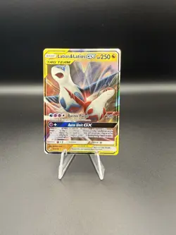 Pokemon Latias & Latios GX SM Team Up #113/181 Holo Ultra Rare Card - Image 1