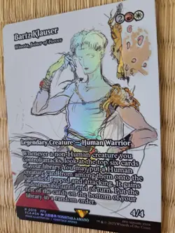 Butts Krauser Final Fantasy Showcase Foil MTG English Version - Image 1