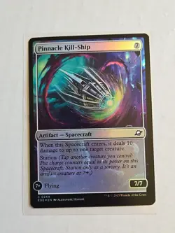 Pinnacle Kill-Ship (Foil) - Edge of Eternities - NM - MTG Magic - Common - Image 1