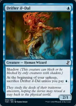 Drifter il-Dal -Foil Medium Play MTG Time Spiral Remastered - Image 1