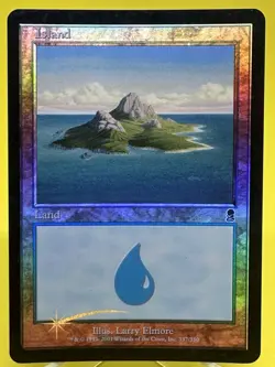 Island (337) Odyssey Foil Vintage MTG Magic The Gathering W2 - Image 1