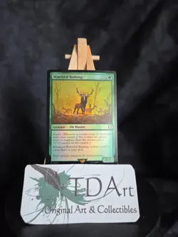 WATCHFUL RADSTAG ~ NM ~ MTG - 0087 PIP Fallout FOIL - Image 1