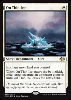 On Thin Ice - Near Mint MTG Modern Horizons - Image 1