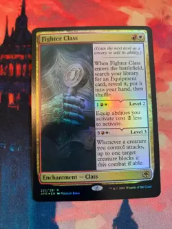 MTG Adventures in the Forgotten Realms Fighter Class Foil - Image 1