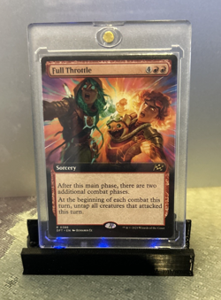MTG Full Throttle (Extended Art) - Aetherdrift (DFT) #386 Magic the Gathering - Image 1