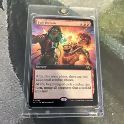 MTG Full Throttle (Extended Art) - Aetherdrift (DFT) #386 Magic the Gathering - Image 4