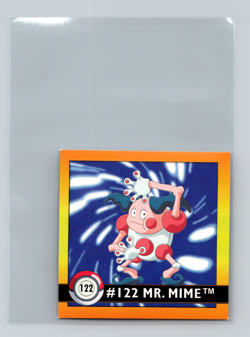 Pokemon 1999 Artbox Series 1 Stickers Mr. Mime 122 - Image 1