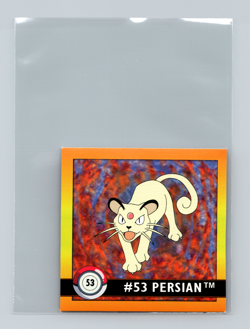 Pokemon 1999 Artbox Series 1 Stickers Persian 53 - Image 1