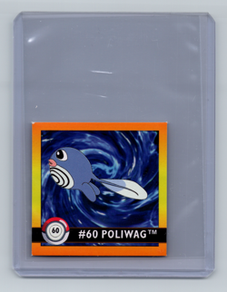 Pokemon 1999 Artbox Series 1 Stickers Poliwag 60 - Image 1